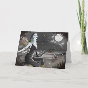 Tarjeta Noche de Halloween (tarjeta)