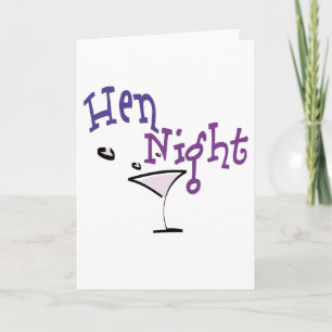 Tarjeta Noche de Hen