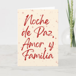 Tarjeta Noche De Paz