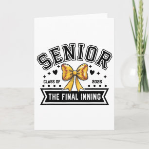 Tarjeta Noche de Seniors de Softll Cl de 2026 Crew Softll 