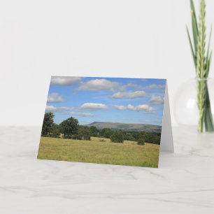 Tarjeta Noche de verano de Pendle Hill