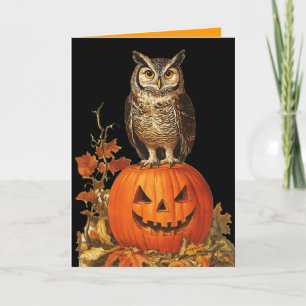 TARJETA NOCHE EN SALIDAS DE HALLOWEB Y OTOÑO