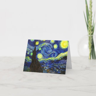 Tarjeta Noche estrellada