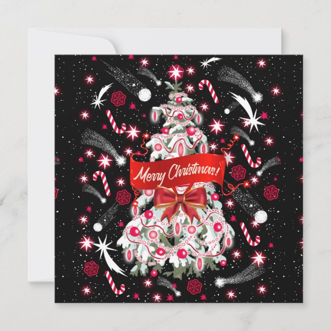 Tarjeta Noche estrellada (Anverso)