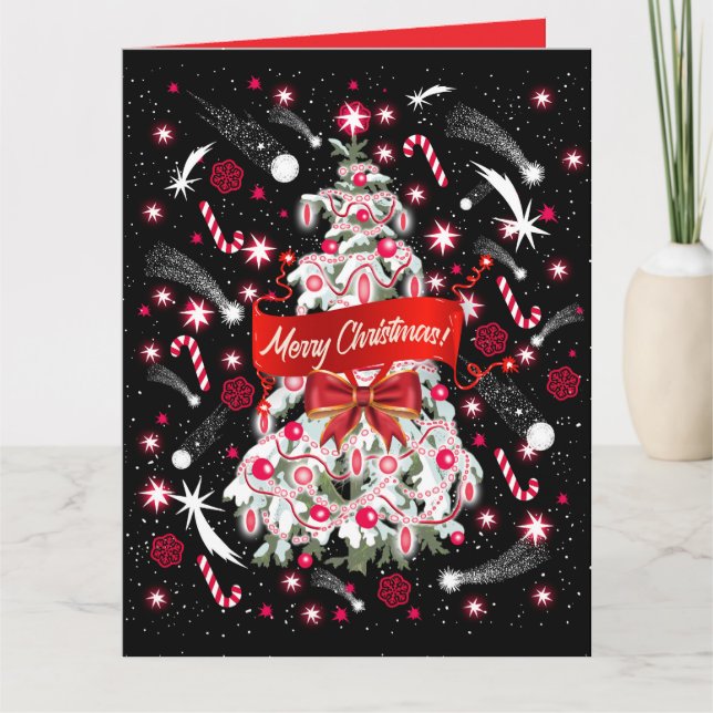 Tarjeta Noche estrellada (Anverso)