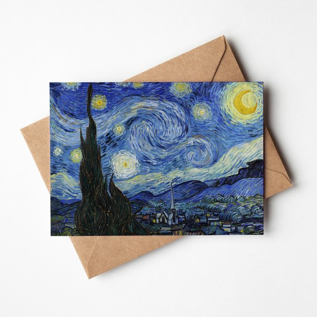 Tarjeta Noche estrellada | Vincent van Gogh (Subido por el creador)