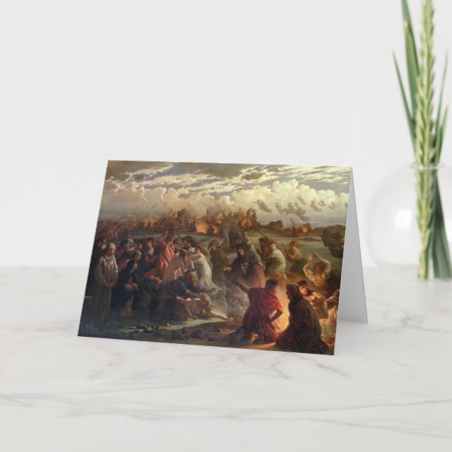 Tarjeta Noche Walpurghis, 1862 (Anverso)