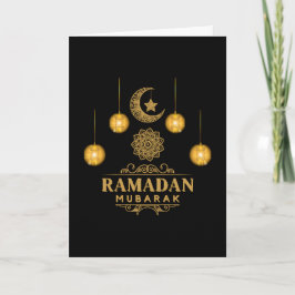 Tarjeta Noches Elegantes de Ramadán - Eid Mubarak 2026 Fes