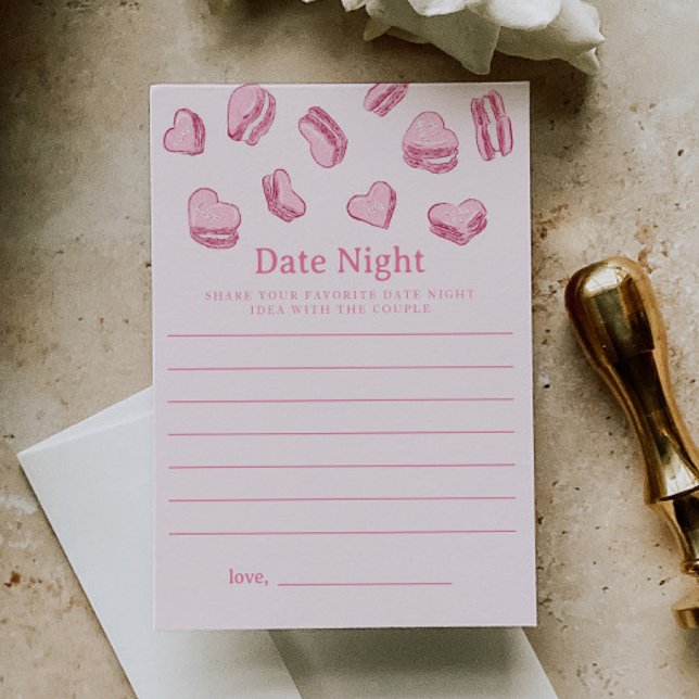 Tarjeta nocturna de San Valentín de ducha de novia (Subido por el creador)