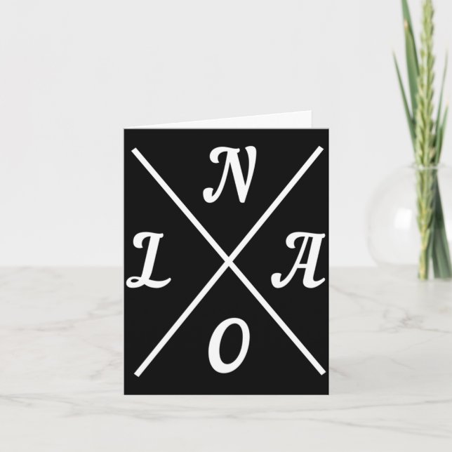 Tarjeta Nola New Orleans Louisiana United States  (Anverso)