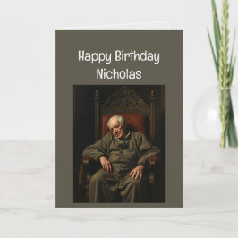 Tarjeta Nombre personalizado Cumpleaños divertida como com