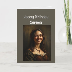 Tarjeta Nombre personalizado Funny Cumpleaños Necesita un