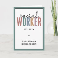 Nombre personalizado Graduación de trabajador soci
