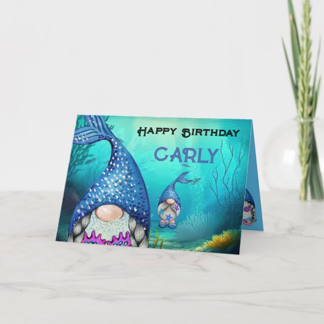 Tarjeta Nómes de cumpleaños que merman (Anverso)