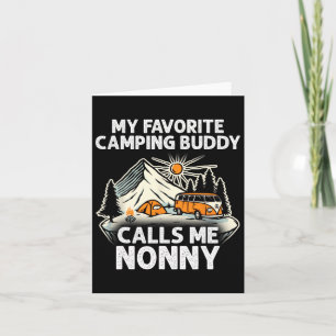 Tarjeta Nonny Camper Mis Buddies De Camping Favorito Me Ll