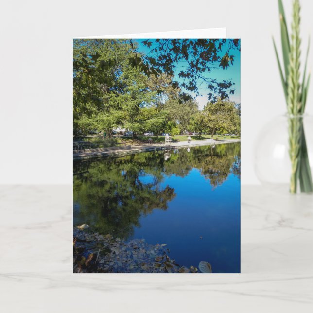 Tarjeta NorCal Nature Greeting Cards: Sycamore Pool Card (Anverso)