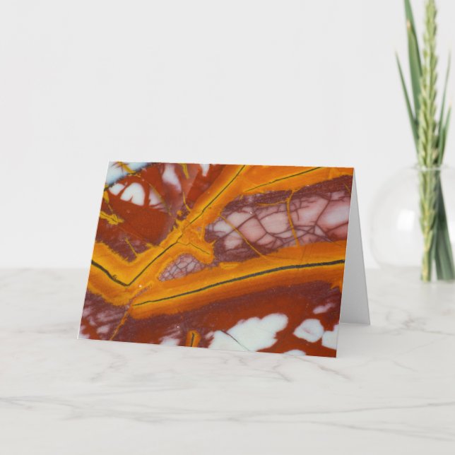 Tarjeta Noreena Jasper Rock Slab (Anverso)