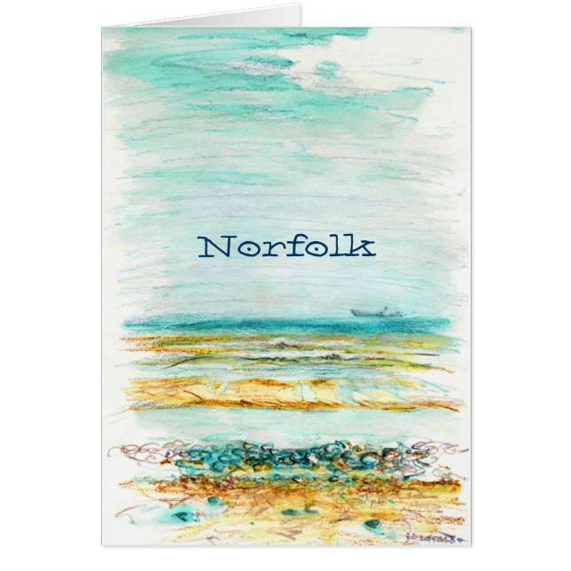 Tarjeta Norfolk (Frente)