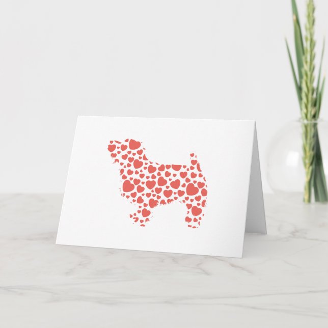 Tarjeta Norfolk Terrier (Anverso)