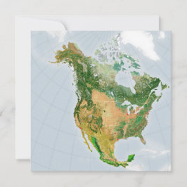 Tarjeta Norteamérica por la NASA