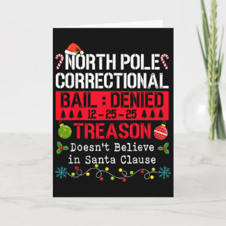 Tarjeta North Le Correctional Treason Doesn't Believe Sant