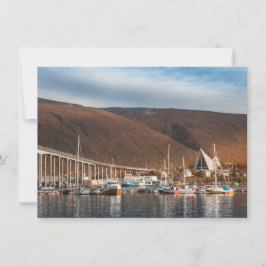 Tarjeta Noruega de la Catedral de Tromso