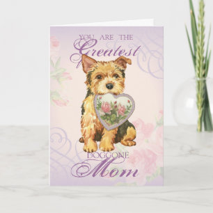 Tarjeta Norwich Heart Mom