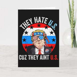 Tarjeta Nos Odian Porque No Son Nosotros Funny 4 De Julio 