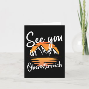 Tarjeta Nos Visitamos En Oberösterreich Vacation Ski Sende