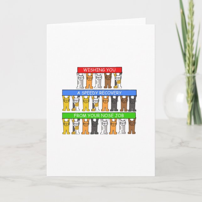 Tarjeta Nose Job Rápida Recuperación (Anverso)