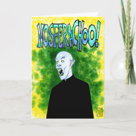 Tarjeta Nosferatu estornudo se pone bien