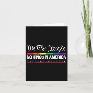 Tarjeta Nosotros, El Pueblo No Reyes En Estados Unidos, Ba