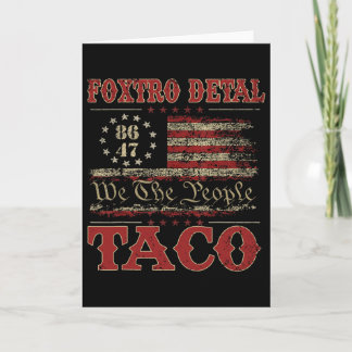 Tarjeta Nosotros El Pueblo Taco Foxtrot Delta Taco 2