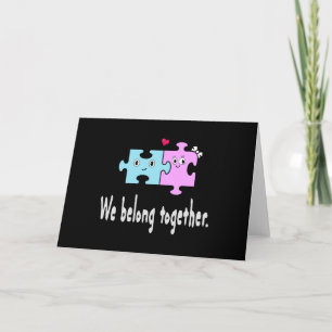 Tarjeta Nosotros pertenecemos juntos