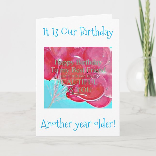 TARJETA "NOSOTROS" SOMOS OTRO AÑO MÁS FELIZ CUMPLEAÑOS MUT (Anverso)