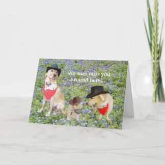 Tarjeta Nosotros Srta. You