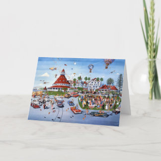TARJETA NOSTALGIA, HOTEL DEL CORONADOCALIFORNIA
