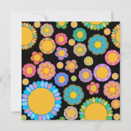 Tarjeta Nostalgic Flora Black