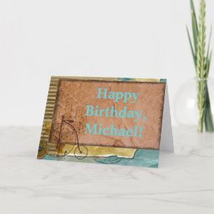 Tarjeta Nostálgico personalizado que completa un ciclo la