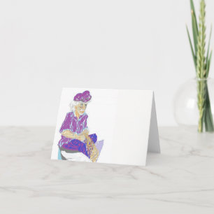 Tarjeta Nota: en blanco dentro de los pescadores griegos