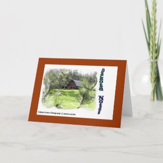 Tarjeta Nota-Tarjeta de los graneros