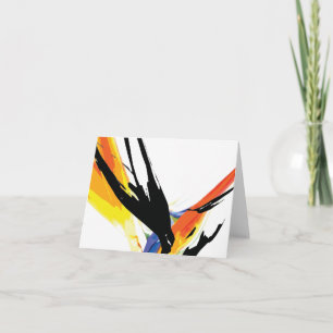Tarjeta Note Card_Bird of Paradise art
