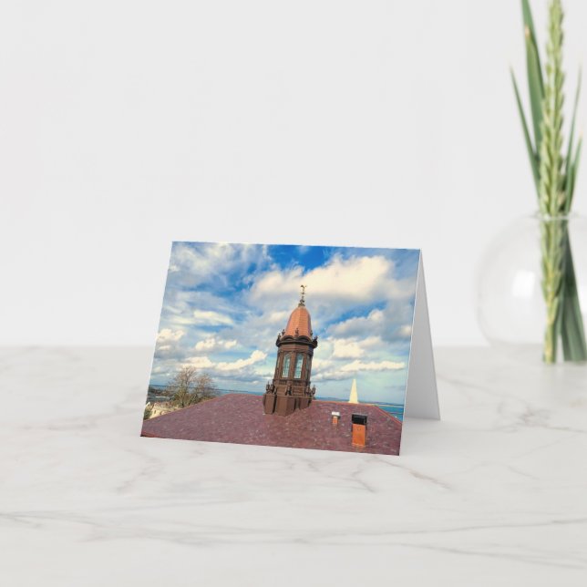 Tarjeta Notecard - 1820 Courthouse Cupola (Anverso)