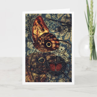 Tarjeta notecard 4 del arte de la mariposa
