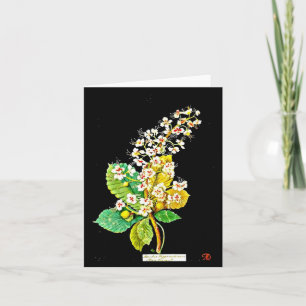 Tarjeta Notecard-Arte Botánico-Mary Delany 10