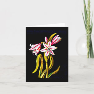 Tarjeta Notecard-Arte Botánico-Mary Delany 3