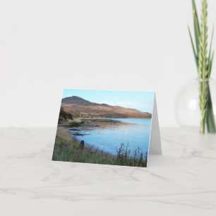 Tarjeta Notecard: Bahía escocesa