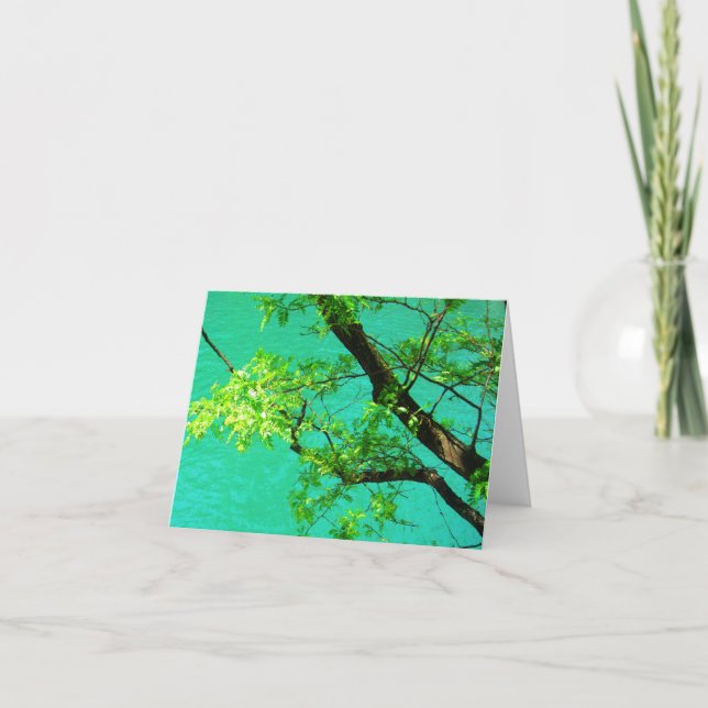 Tarjeta Notecard-Ciudad Flowers-11 (Anverso)