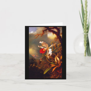 Tarjeta Notecard-Clásico/Vintage-Martin Johnson Heade 16