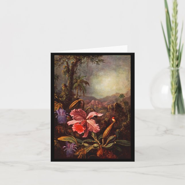 Tarjeta Notecard-Classic/Vintage-Martin Johnson Heade 15 (Anverso)